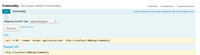 Using Composer Query language and REST APIs 2