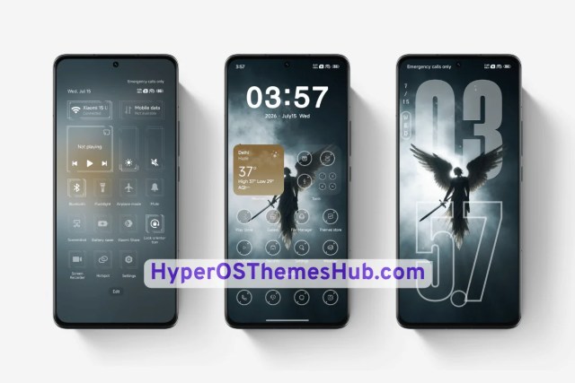 Angel HyperOS Theme for Xiaomi, REDMI, & POCO 2 HyperOSThemesHub.com 3 Angel HyperOS Theme