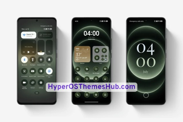 Neon Orbit HyperOS Theme for Xiaomi, REDMI, & POCO 2 HyperOSThemesHub.com 5 Neon Orbit HyperOS Theme
