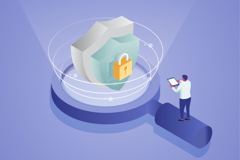 What Is Cybersecurity Risk Management Explaining The Concept And Process - 8K Geometric Photos for Desktop