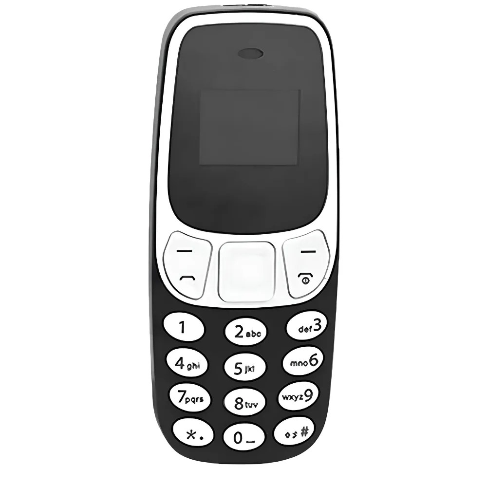 ## Frequently Asked Questions ### What is this Mini Phone? This is an ultra-compact keypad mobile phone designed for calling, basic mobile functions, backup use and portability. It features Dual SIM, PTA approval, Memory Card support and Type-C charging. ### Does the Mini Phone support Dual SIM? Yes. The Mini Phone supports Dual SIM, allowing two compatible SIM cards to be used in the device. ### Is the Mini Phone PTA Approved? Yes. This model is listed as Official PTA Approved, making it suitable for use with compatible Pakistani mobile networks. ### Does the Mini Phone support a Memory Card? Yes. The Mini Phone supports a Memory Card for additional compatible storage. ### Does the Mini Phone have Type-C charging? Yes. The Mini Phone uses a Type-C charging port. ### What is the display size of the Mini Phone? The Mini Phone has a 0.66-inch display. ### Does the Mini Phone have auto call recording? Yes. The Mini Phone includes an Auto Call Recording feature. ### Does the Mini Phone have a voice changer? Yes. The Mini Phone includes a Voice Changer feature. ### Is this Mini Phone an Android phone? No. It is a compact keypad feature phone rather than an Android smartphone. ### Can the Mini Phone be used as a backup phone? Yes. Its compact size, Dual SIM support and calling functionality make it suitable as a secondary or backup mobile. ### Is this Mini Phone easy to carry? Yes. The phone has an ultra-compact, finger-size design that makes it easy to carry in a pocket or small bag. ### Who should buy this Mini Phone? It can be suitable for customers looking for a tiny keypad phone, Dual SIM backup mobile, compact travel phone, PTA-approved mini phone or small phone with Memory Card and Type-C charging.
