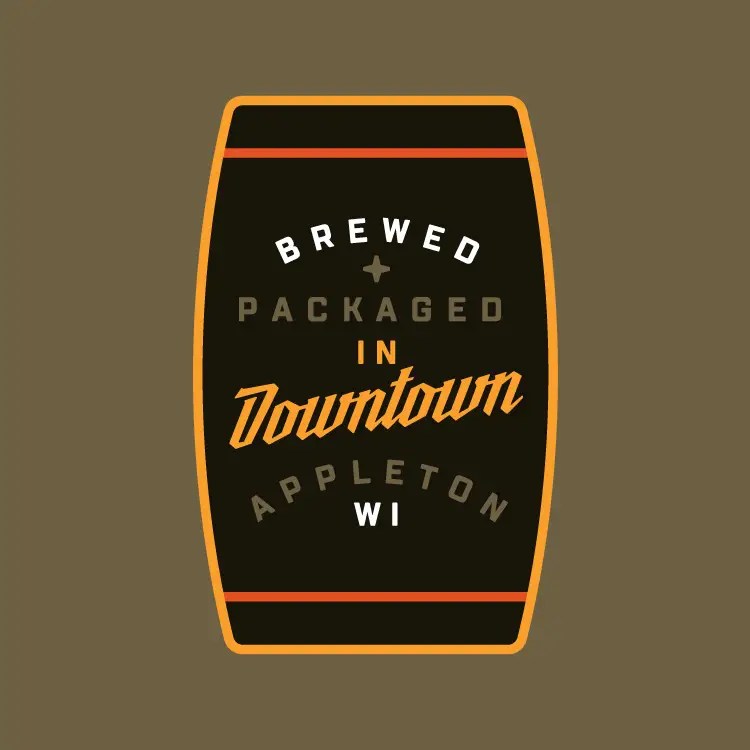 Appleton Beer Factory Barrel crest design
