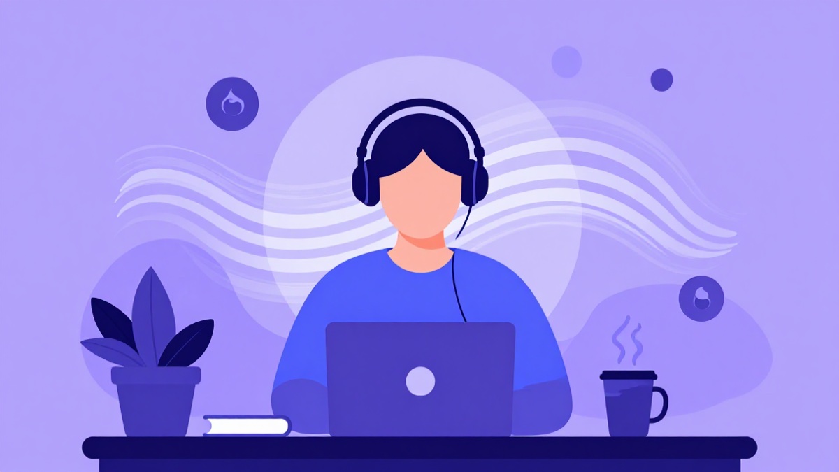Illustration état de flow et travail en profondeur