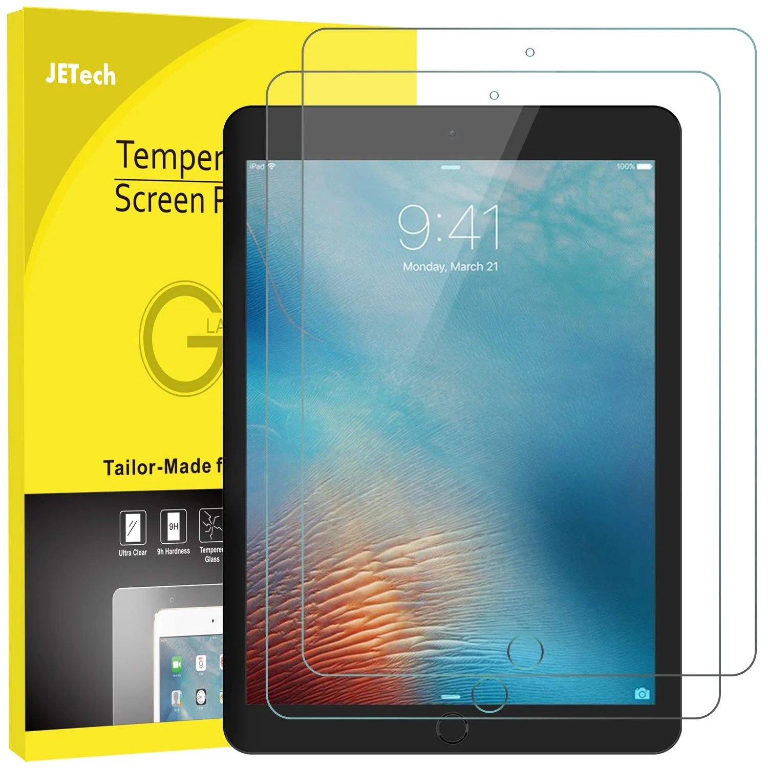 JETech apsauginis stiklas iPad mini 5 ir iPad mini 4 1 vnt. A