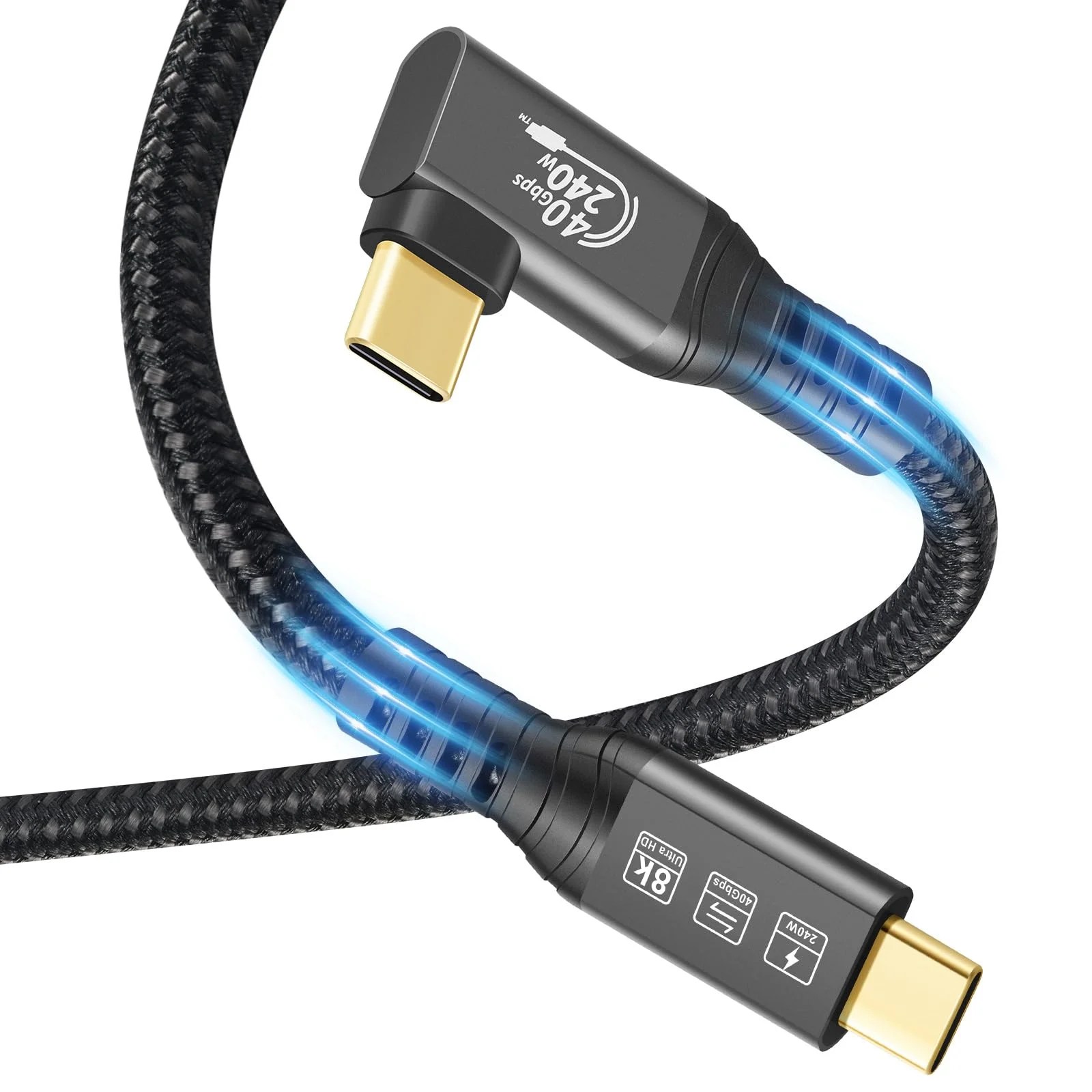 240 W įkrovimo laidas USB C 1,5m A
