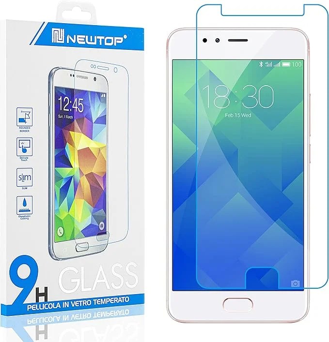 Meizu M5S apsauginis stiklas 64x139 mm 1 vnt. A