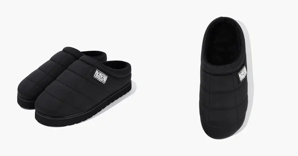 2026澎澎麵包鞋推薦:MARITHÉ+FRANÇOIS GIRBAUD 經典LOGO黑色加厚穆勒鞋,約NT$2,253