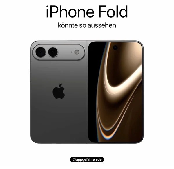 iPhone 18預測1「iPhone 18摺疊機現身」：iPhone 18終於推出首支摺疊機