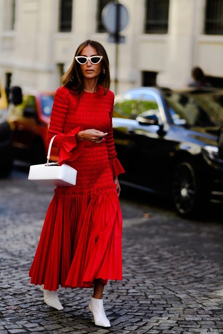 Con Estas Siete Formulas Para Combinar Un Vestido Rojo Con Zapatos Y Bolso Es Facil Triunfar Por Todo Lo Alto