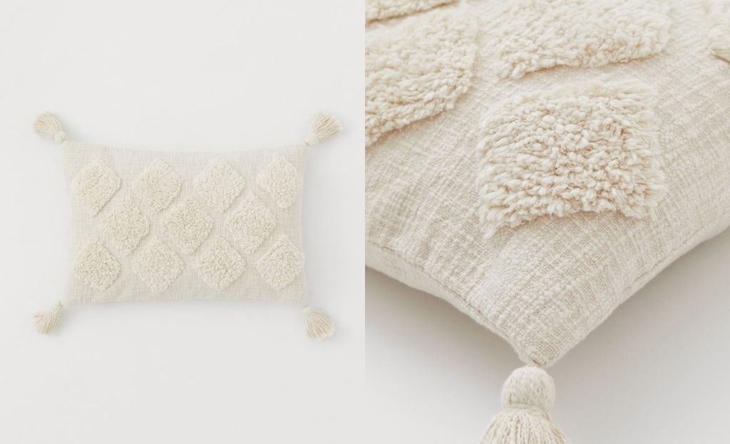 cushions h&m