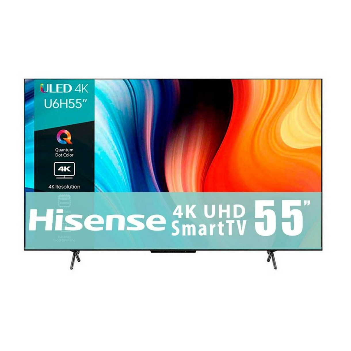 Smart TV Hisense 4K UHD 55U6H