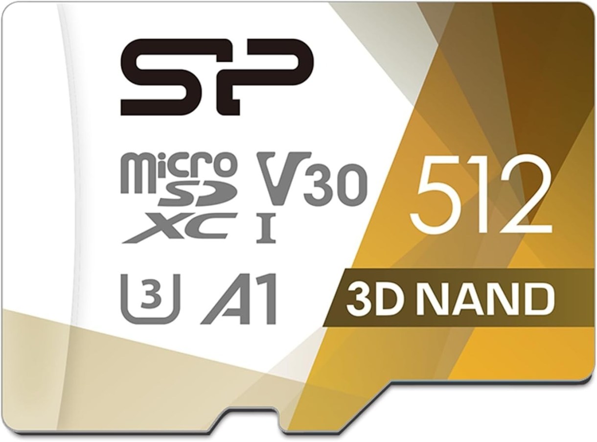 Memoria microSD Silicon Power de 512 GB
