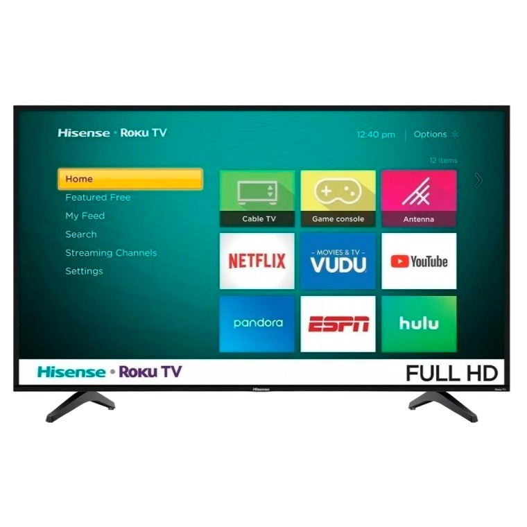 Roku TV Hisense de 40 pulgadas Full HD