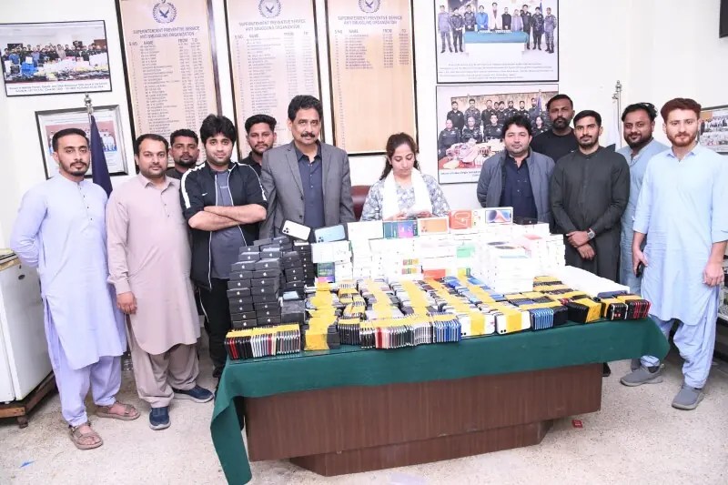 Customs Seize Smuggled Phones: Karachi's Rs62mn Haul (2026)