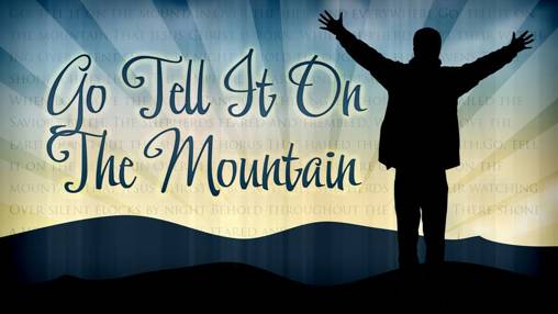 Silent night, holy night / all is calm, all is bright / round yon virgin, mother and child / holy infant so tender and mild / sleep in . Church PowerPoint Template: Go Tell It On the Mountain