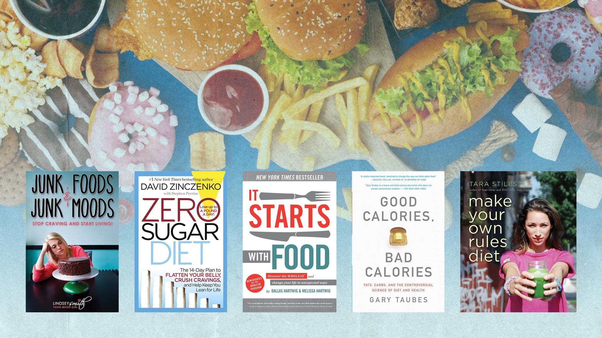 National junk food day: overcome unhealthy cravings with these books