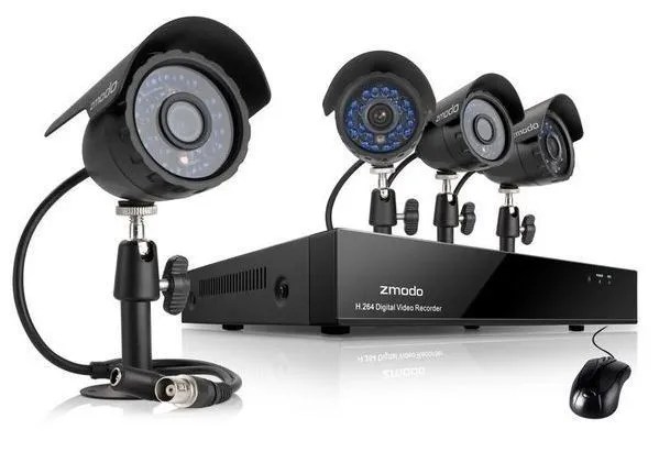This nvr can also connect zmodo wifi cameras on the same network as the nvr. Zmodo Dvr Kit 4ch Recorder 4xcmos Ir Camera Mall Cz