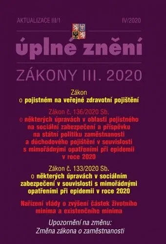 Autoru Kolektiv Aktualizace Iii 1 Zakon O Pojistnem Na Verejne Zdravotni Pojisteni Opatreni Proti Koronaviru Mall Cz