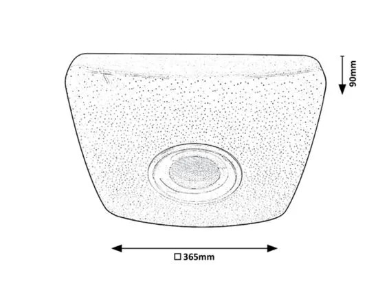 Rabalux 4682 Murry Led Stropna Svjetiljka Sa Zvucnikom Mall Hr