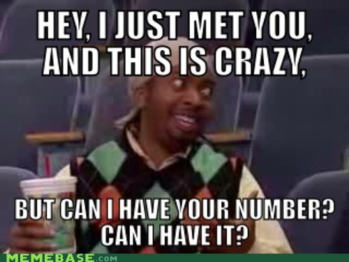 Discover and share the best gifs on tenor. Memebase - can i have your number - All Your Memes In Our Base - Funny Memes - Cheezburger