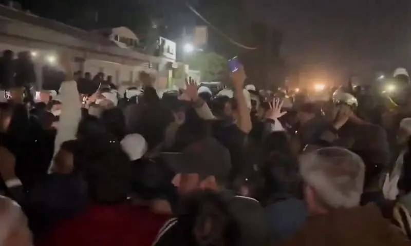 PTI Sit-In Near Adiala Jail: Aleema Khan Demands Meeting with Imran Khan Amid Police Standoff (2026)