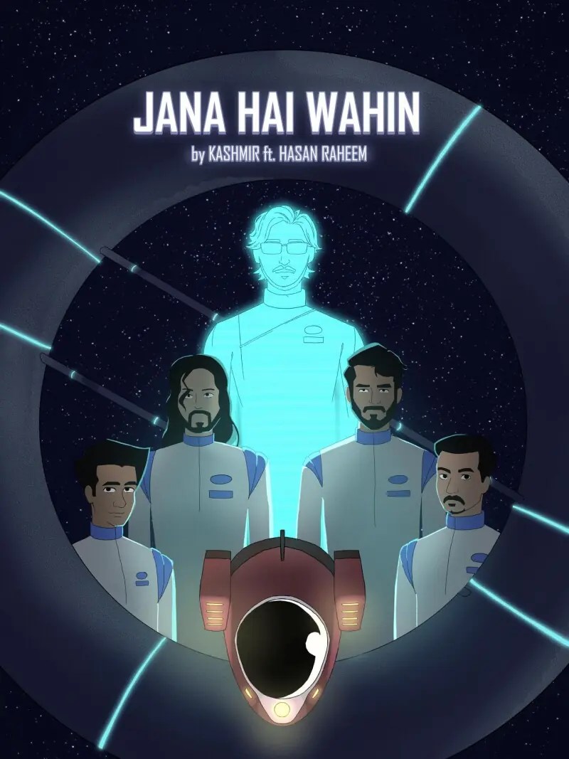 Kashmir & Hasan Raheem's 'Jana Hai Wahin' - Animated Space Odyssey Music Video Breakdown (2026)