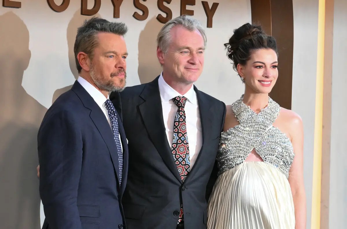 Christopher Nolan Wears Traditional Ajrak Tie at The Odyssey Premiere: Cultural Fashion Spotlight (2026)