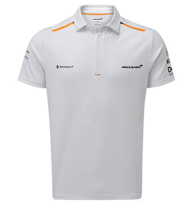 Details About Mclaren F1 2019 Team Polo Shirt White