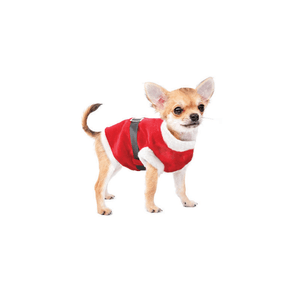 Christmas Pet Santa Suit Cute Small Dog Cat Puppy Red Fancy Dress Xmas Gift Ebay