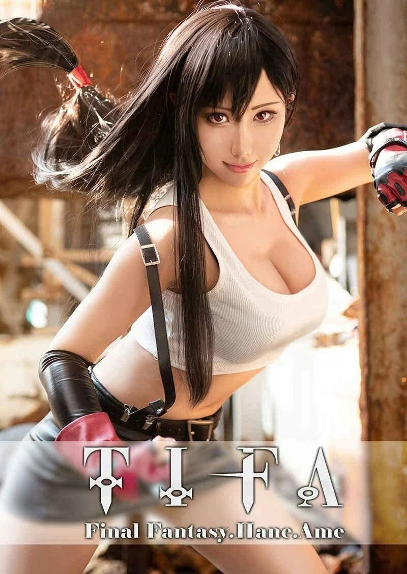 HaneAme TIFA Final Fantasy Cosplay Photo book Gravure Idol B5 64P doujinshi