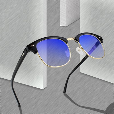 Blue Light Blocking Computer Glasses Transparent Spectacle Frame For Women Men Ebay