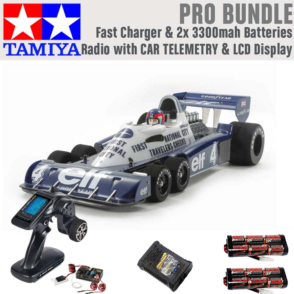 10 1977 Gp Monaco P34 Tyrrell 47392 Rc Tamiya Professionale