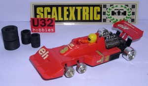 Details About Scalextric Exin C 4054 Ford Tyrrell P34 F1 3 Red Bus Bright J Scheckter