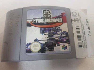 F 1 World Grand Prix On Nintendo 64 Video Games