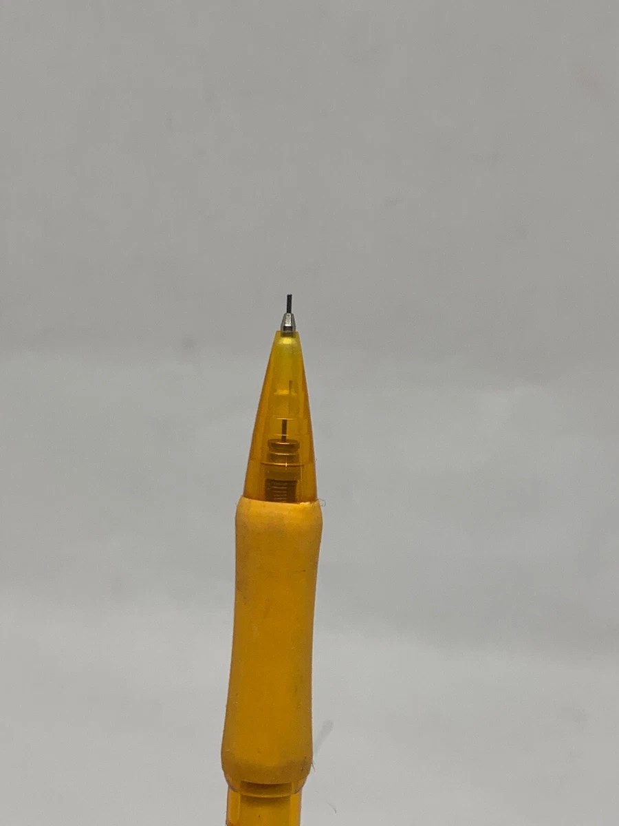 Vintage Mars Star 779 .5mm Automatic Pencils Sunburst Yellow Covered Erasers