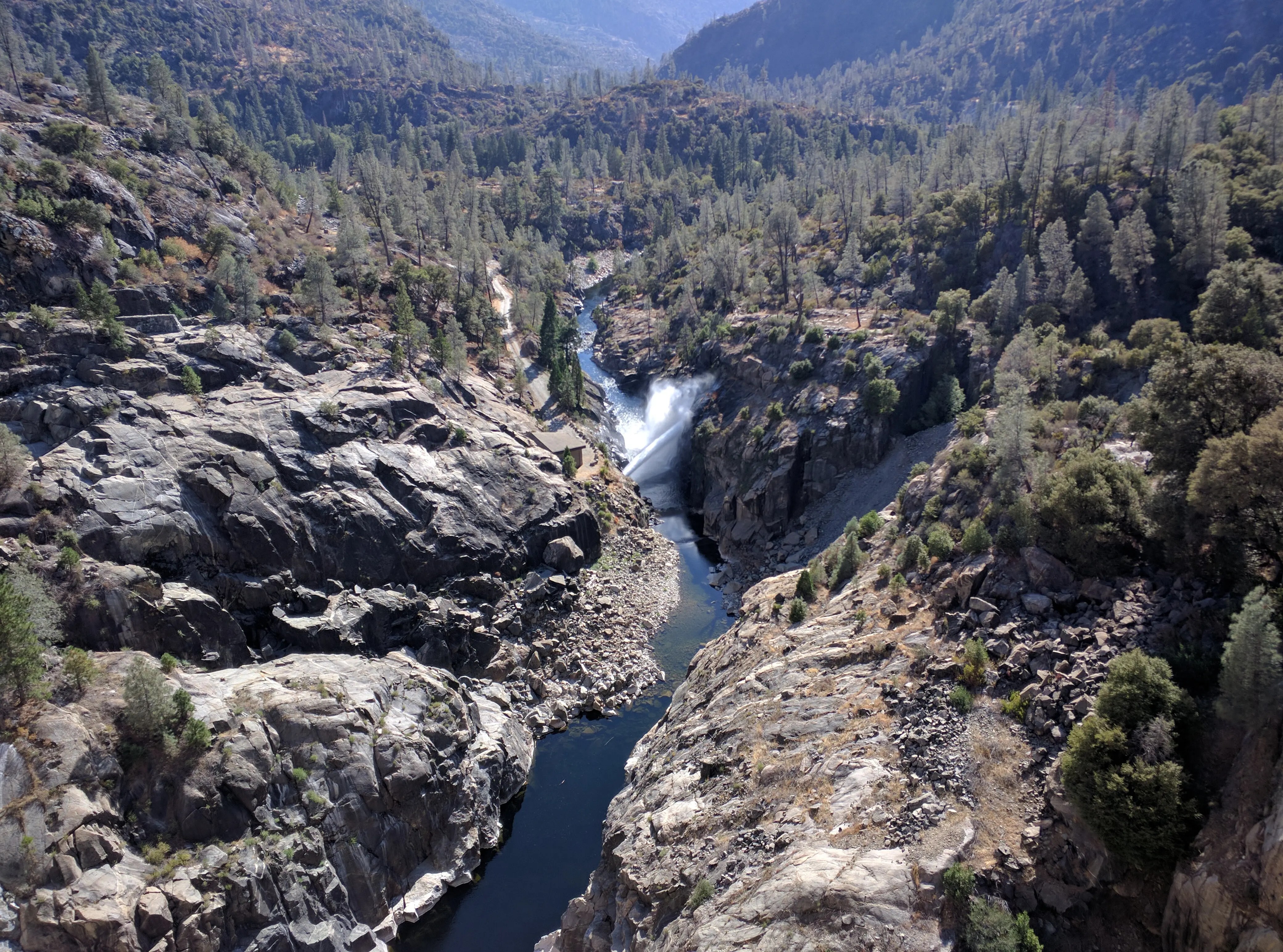 Outflow from O'Shaughnessy Dam