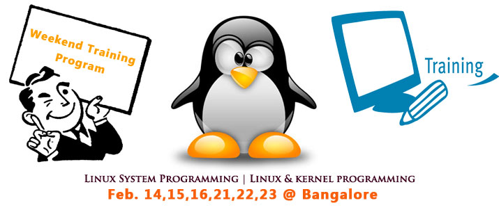 Linux System and Kernel Programming Weekend Training Program in Bangalore