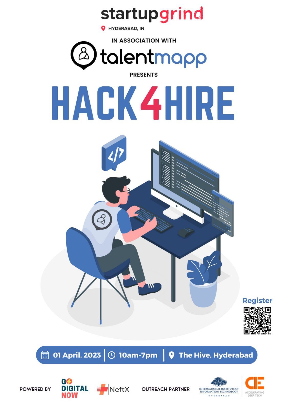 Hack4Hire Hackathon in Hyderabad | 2023