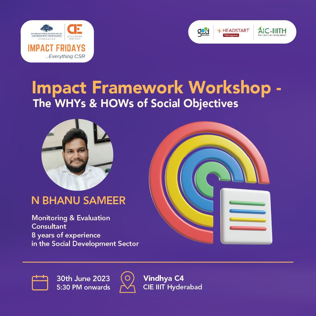Impact Framework – The WHYs & HOWs of Social Objectives