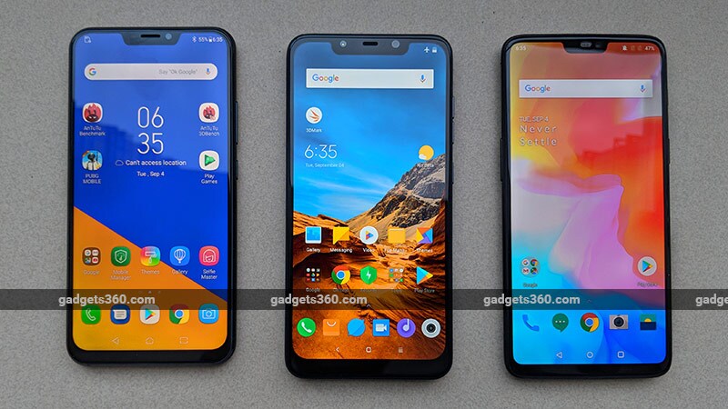 Xiaomi Poco F1 Vs Oneplus 6 Vs Asus Zenfone 5z Which One