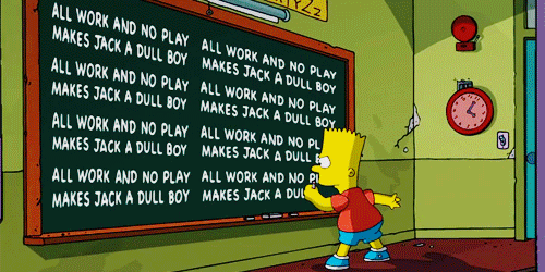 Bart chalkboard GIFs - Get the best gif on GIFER