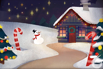 Gif Hallmark Ecards Holiday Postcard Colorful Christmas Animated Gif On Gifer By Kigale