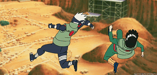 pic Kakashi And Guy Sensei Gif gifer com