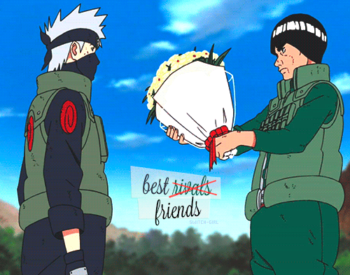 photo Kakashi And Guy Sensei Gif gifer com