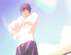 This visual is about haru anime free #haru #anime #free. Haruka Nanase Iwatobi Swim Club Matsuoka Kou Gif On Gifer By Coirgas