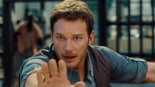 Chris Pratt Jurassic World Gif . Gif Yahoo Movies Jurrasic Park Bryce Dallas Howard Animated Gif On Gifer By Bragul