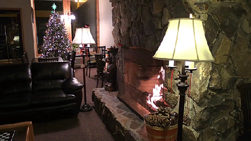 GIF holidays cozy fireplace animated GIF on GIFER by Stonewarden