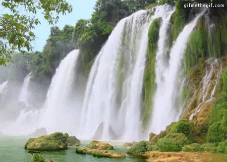Husky cools off in mountain stream. Gif Never Ending Story Wwwmethecom Naturaleza Animated Gif On Gifer By Vokora