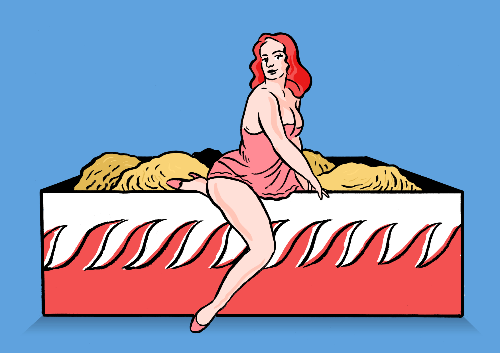 GIF hot chicken kfc - animated GIF on GIFER