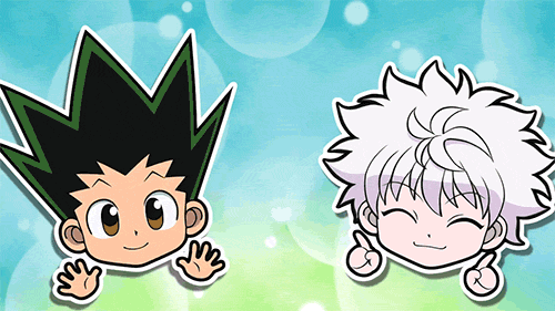 images Killua And Gon Gif Chibi hunter x hunter killua gif find on gifer
